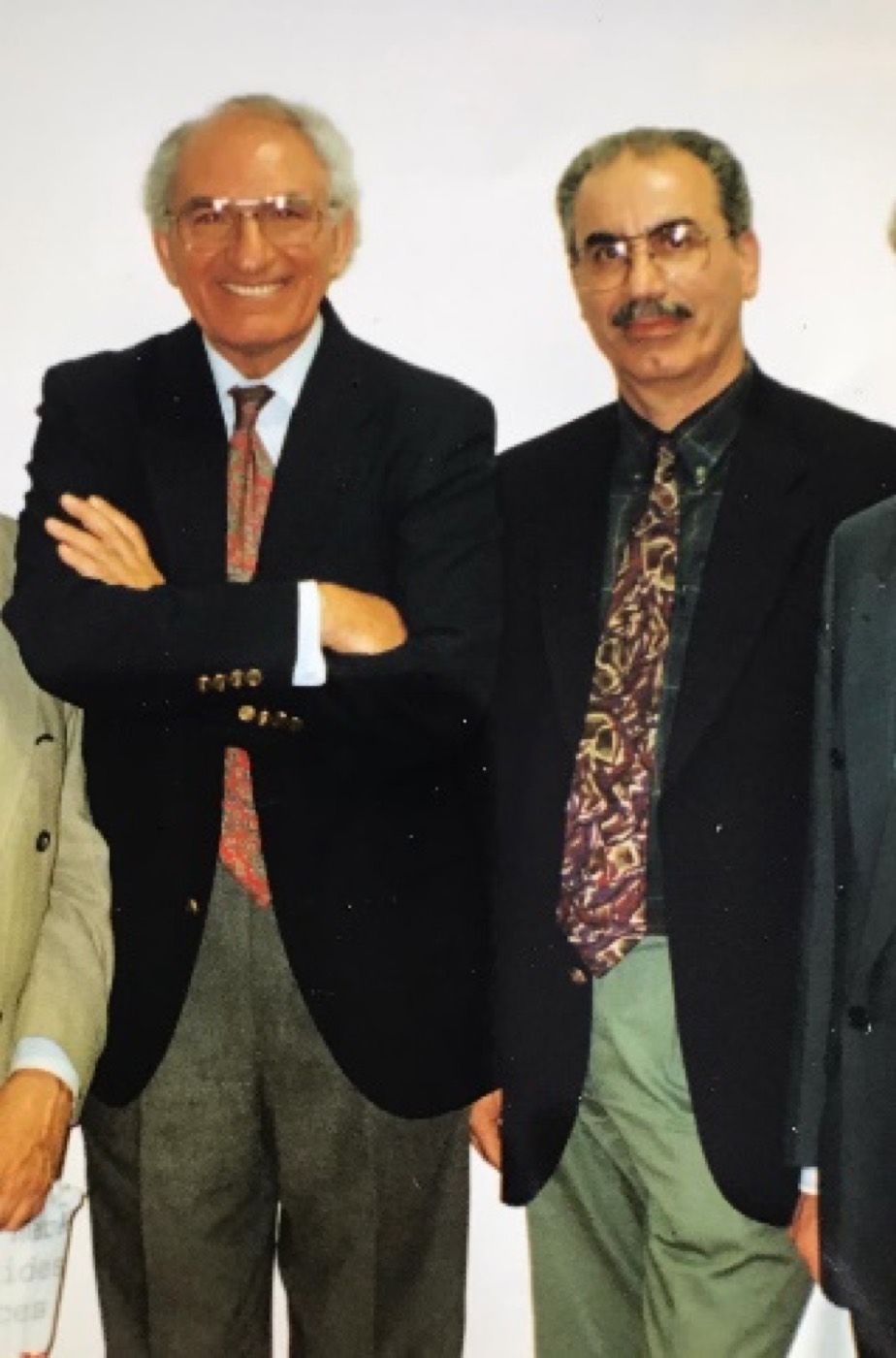 The Professor and His Student: With Dr. Fakhri Bazzaz During His Visit to London