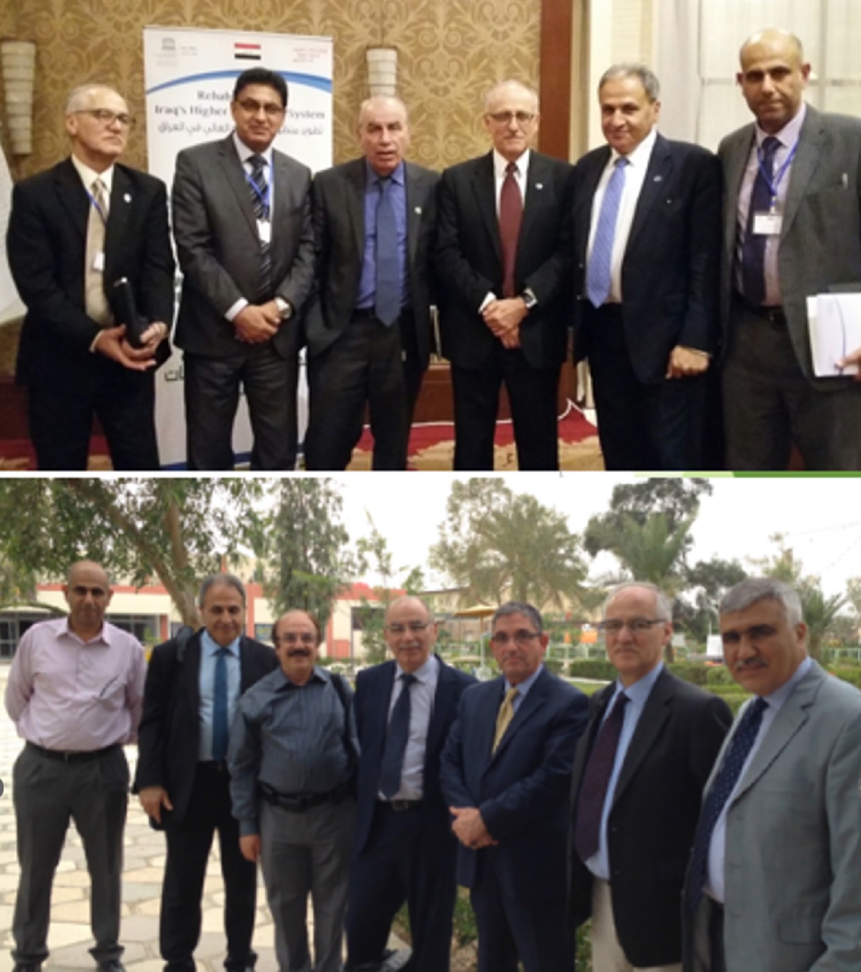 Snapshots from various visits within the UNESCO project