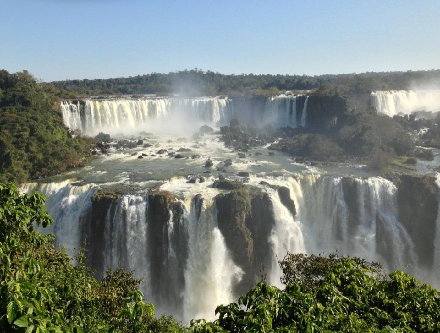 Iguazu Falls - through my lens - forming the natural border between Brazil and Argentina. They are among the most beautiful sights I have seen in the world during my scientific travels.